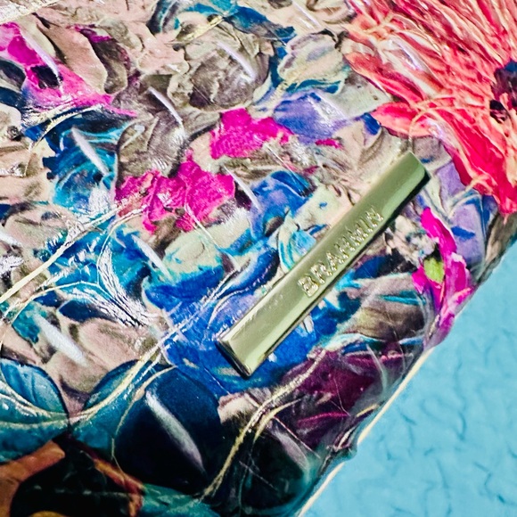 Brahmin Lasso Hilary Multicolor Leather Crossbody Women's Bag - Picture 3 of 7